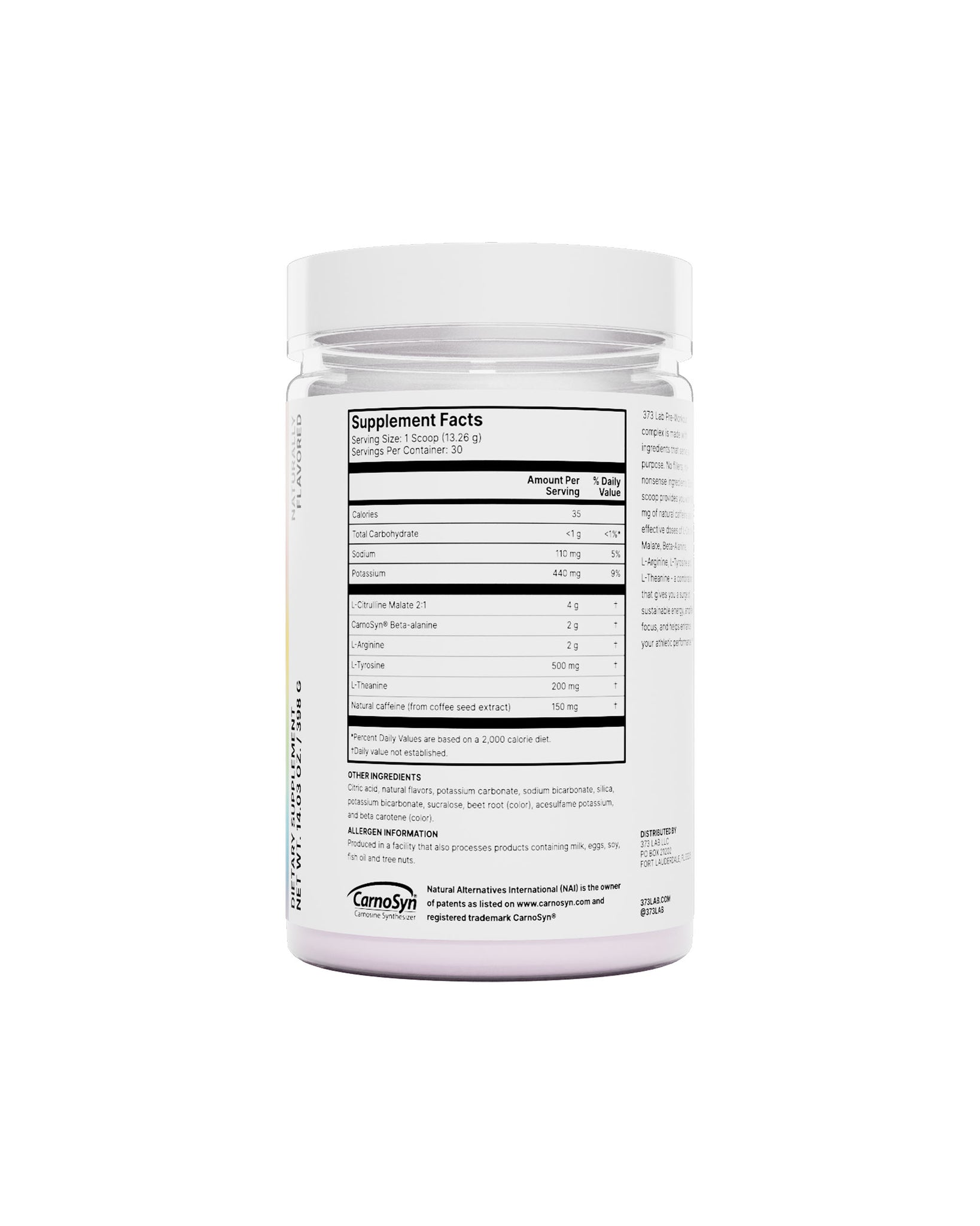 373 Lab - Pre-Workout - Rainbow Candy