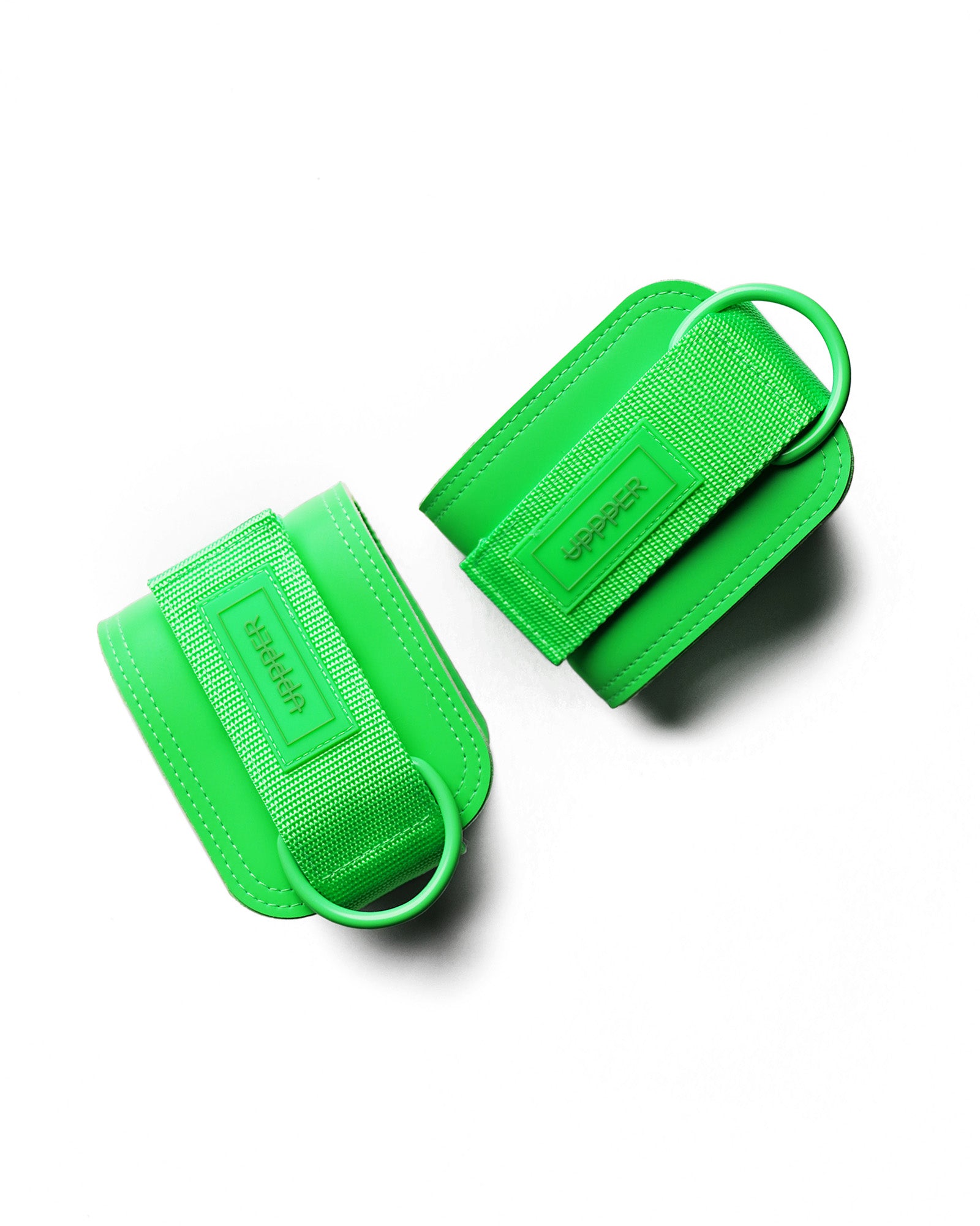 Gymreapers Ankle Straps - Green (Pair)