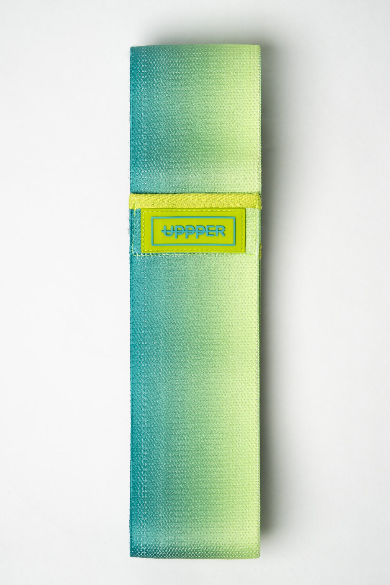 uppper hip resistance band green ombre