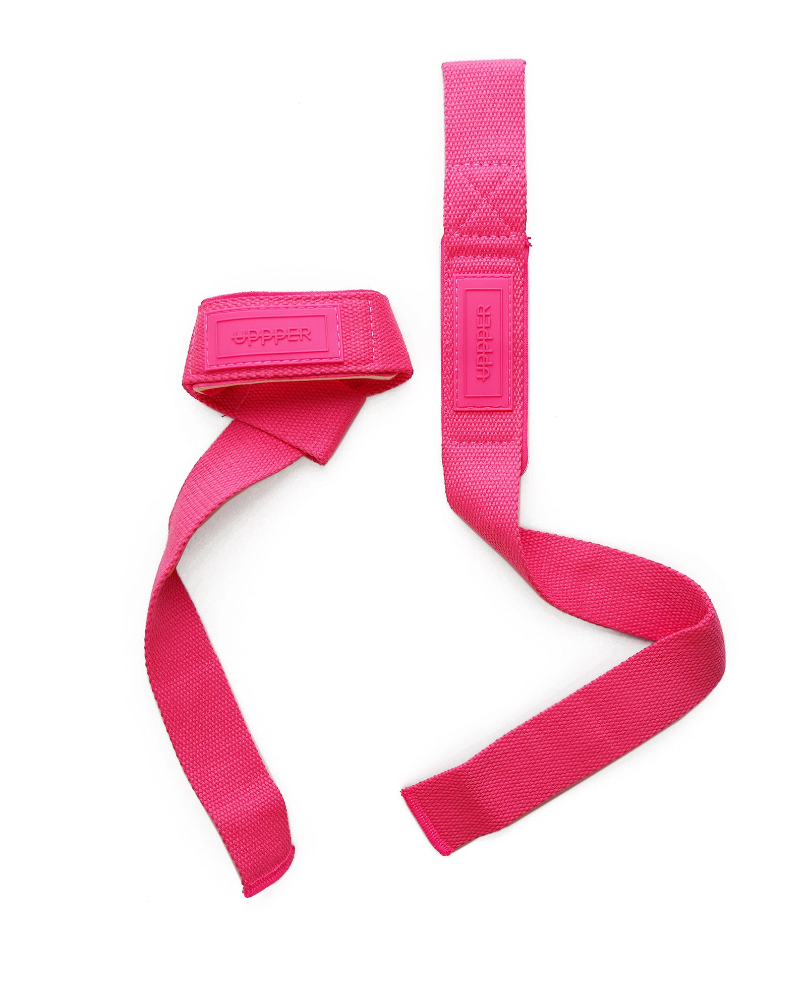 Neon Pink Lifting Straps – UPPPER Gear