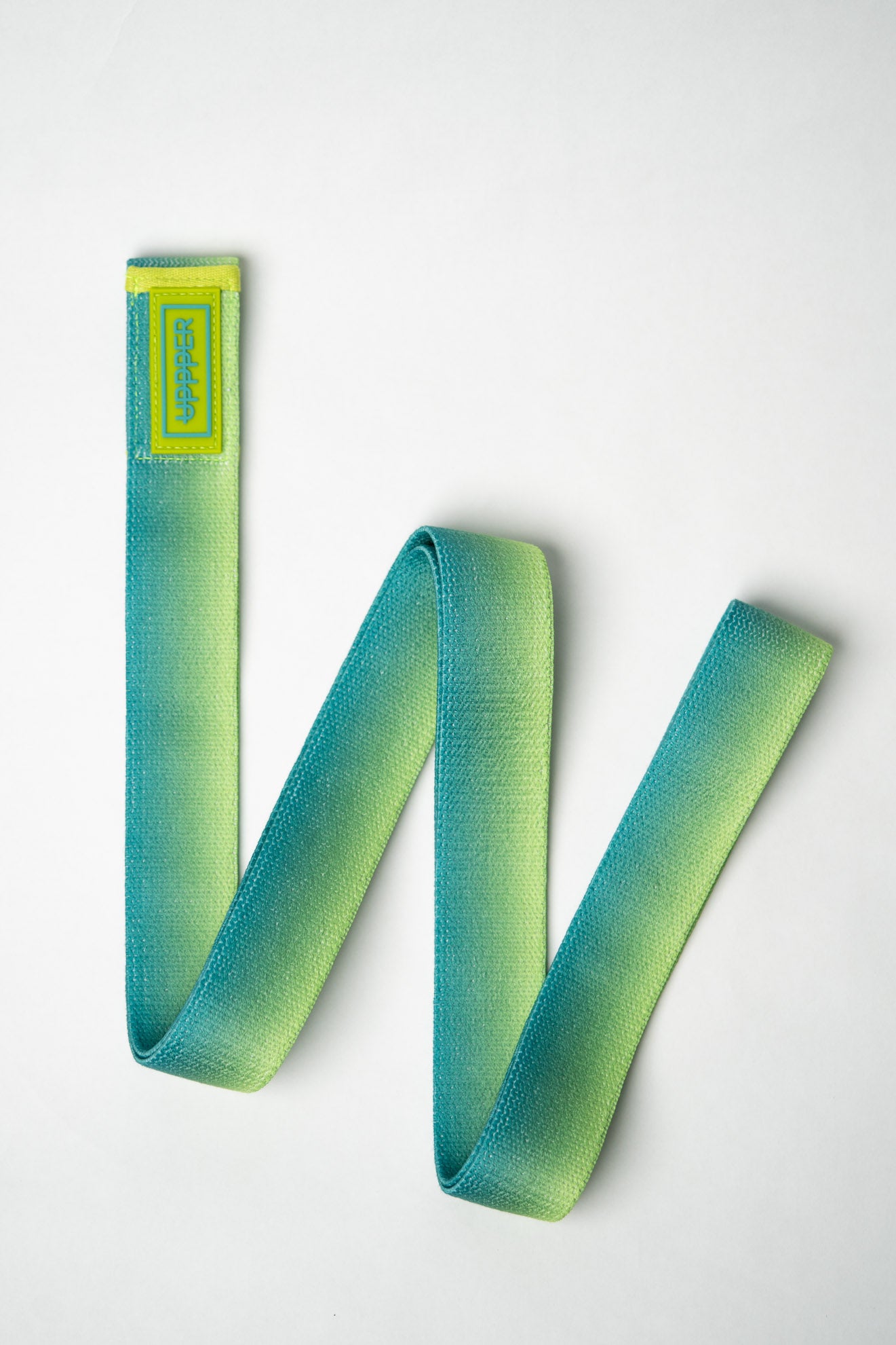 uppper long resistance band green ombre