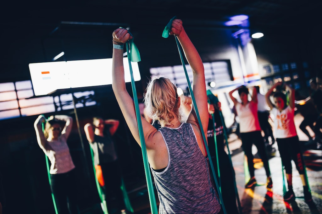 upper body resistance band workout