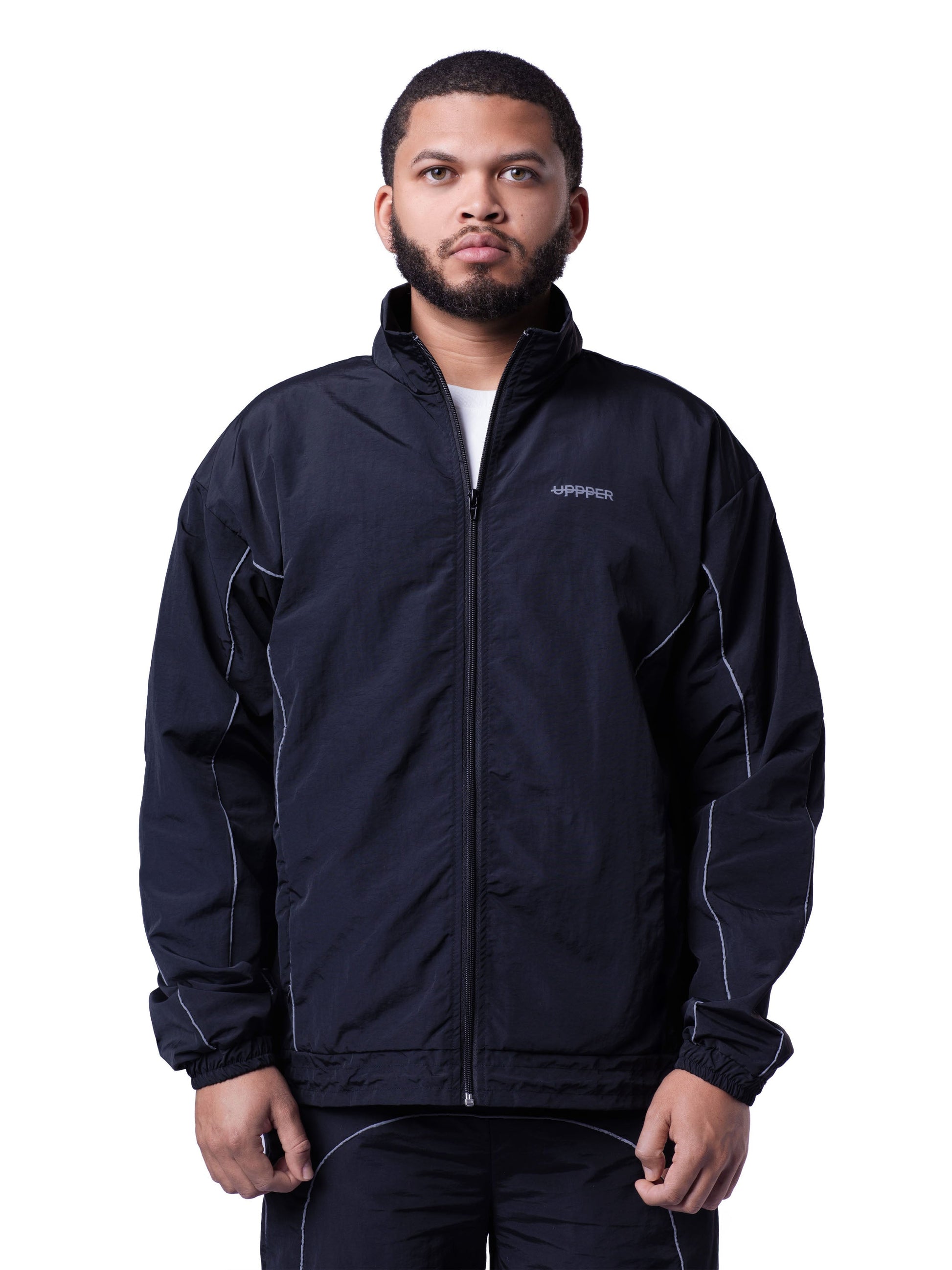 UPPPER Track Jacket Black