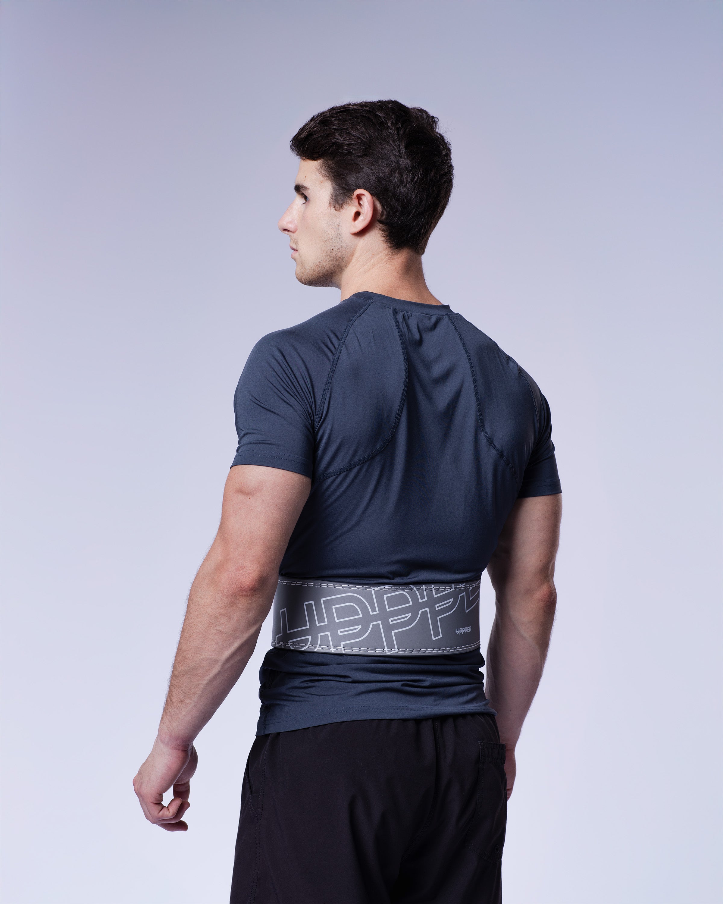 UPPPER Lever Belt Grey | Premium Fitness Gear – UPPPER Gear