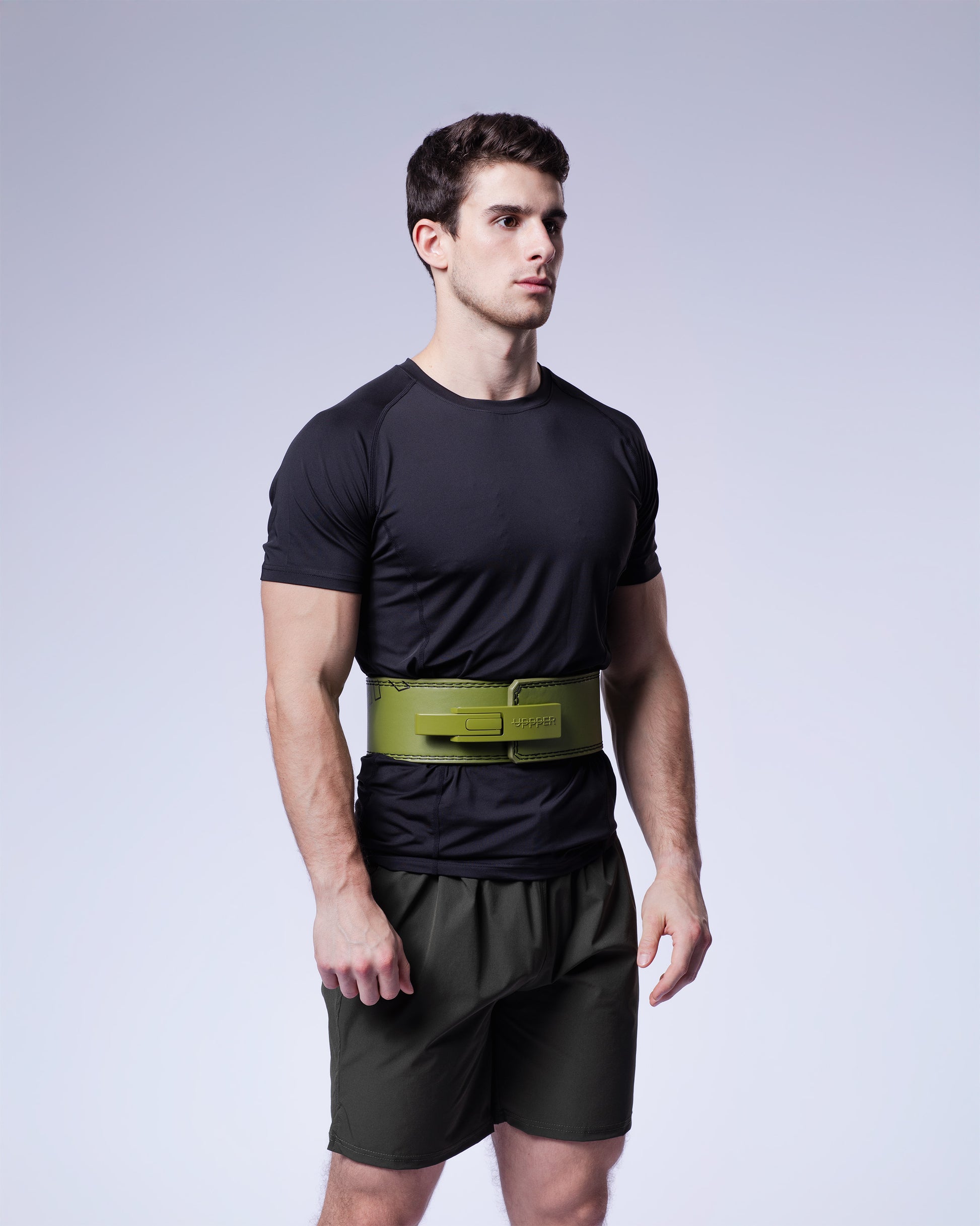 Lever Belt Khaki