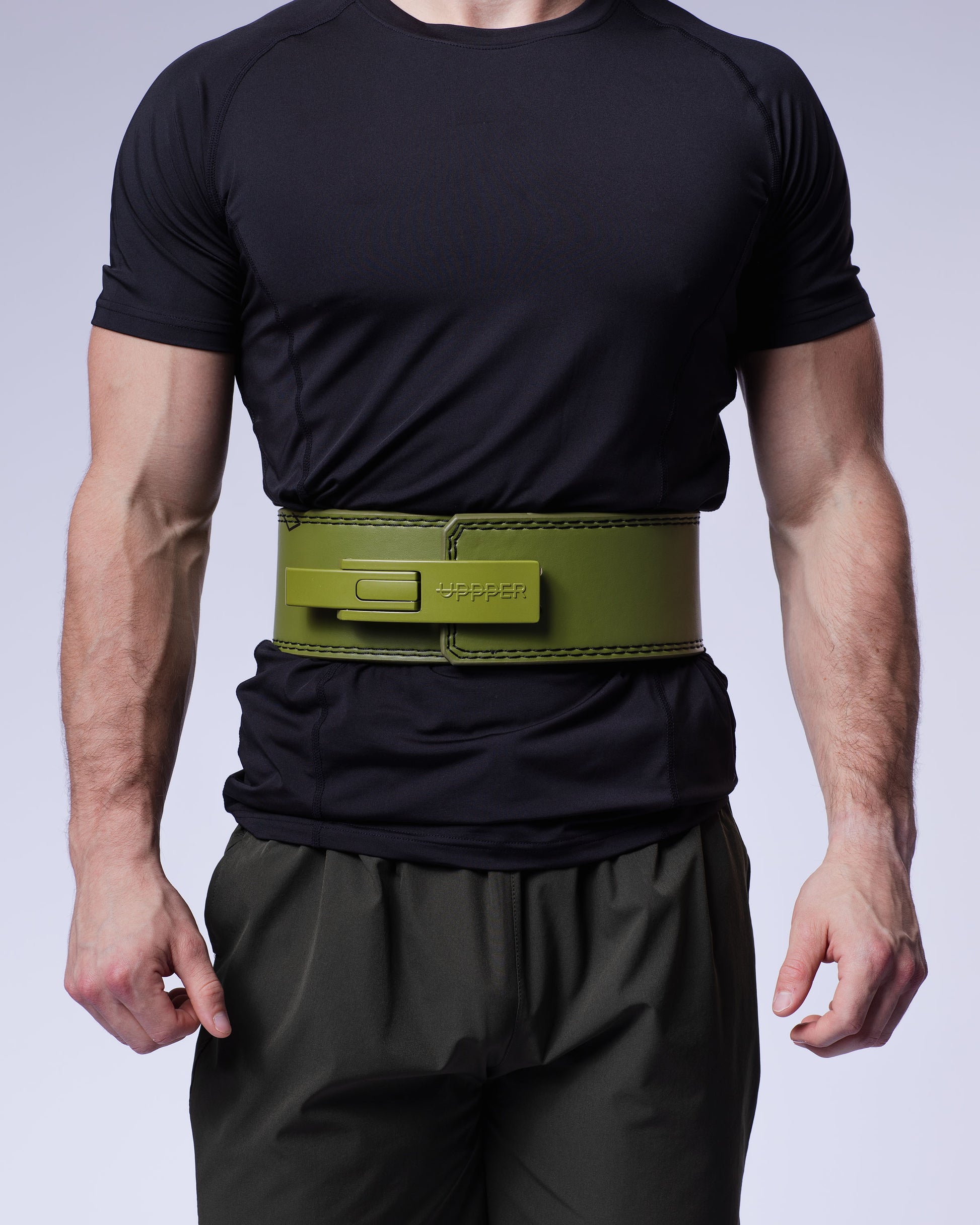 Lever Belt Khaki