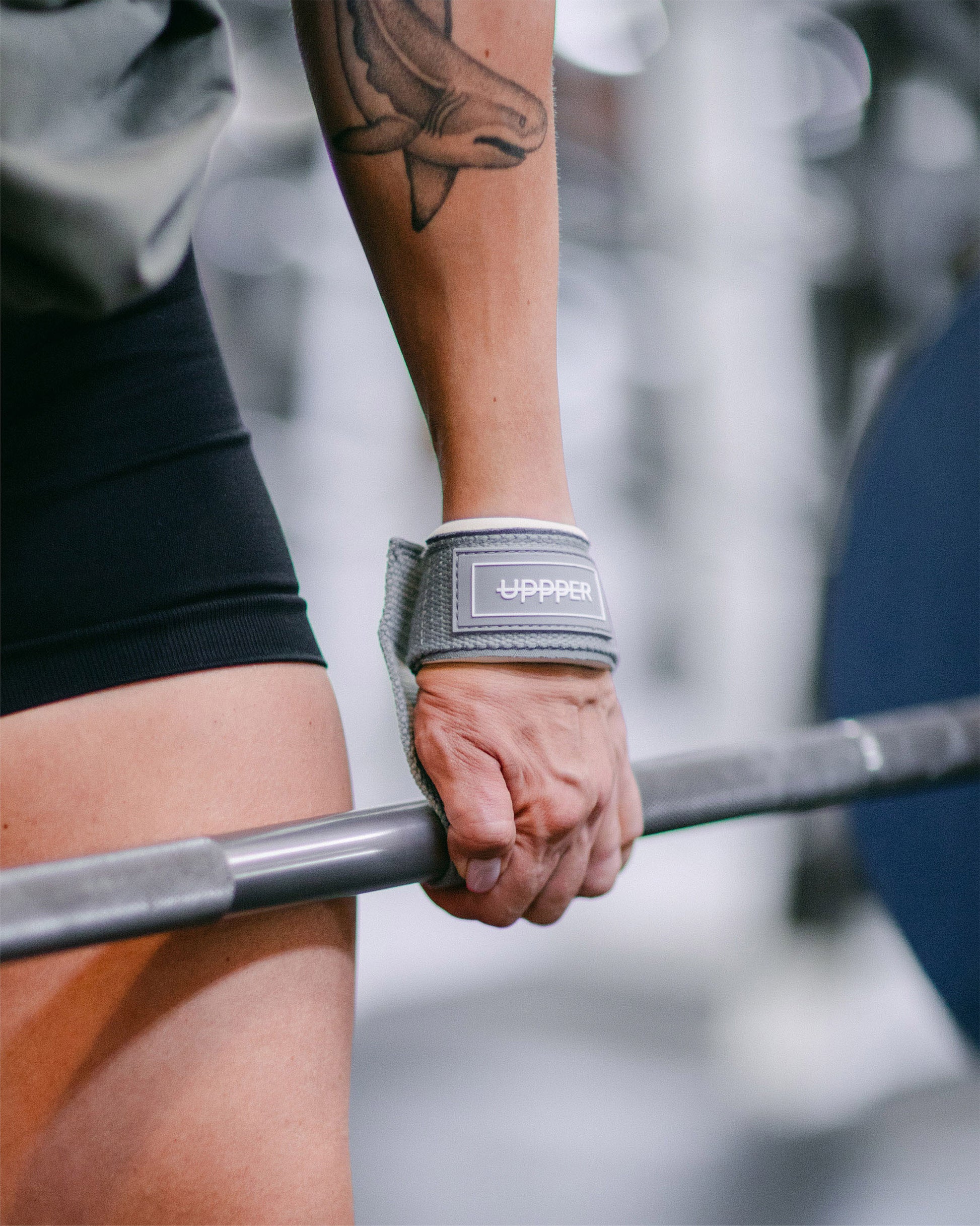 lifting gear shop UPPPER Lifting Straps Grey