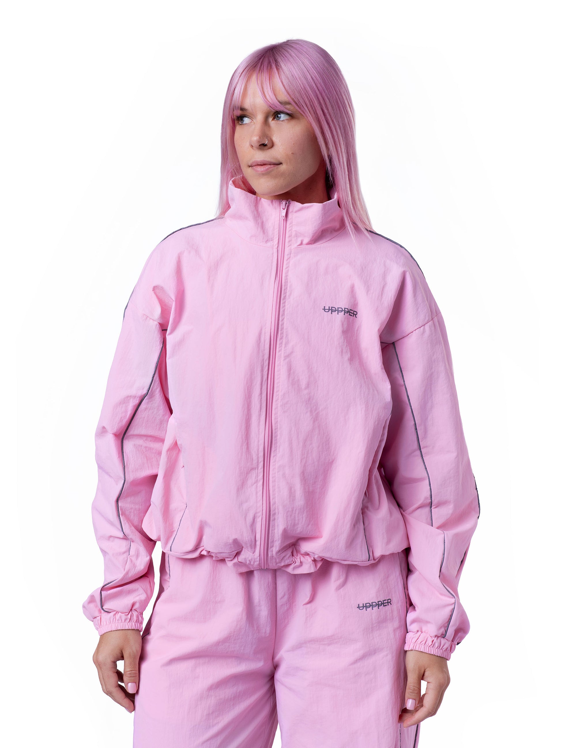 pink gear UPPPER Track Jacket Pink