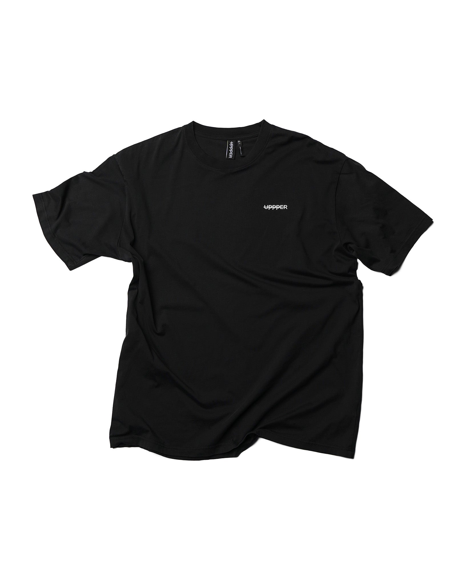 uppper premium fitness t-shirt black