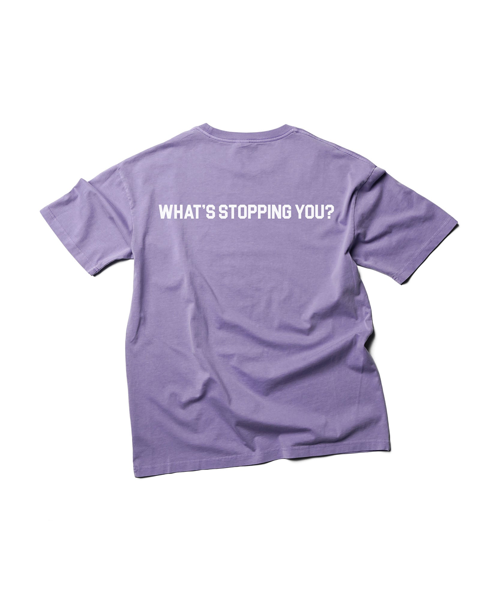 uppper t-shirt wsy lavender (back)