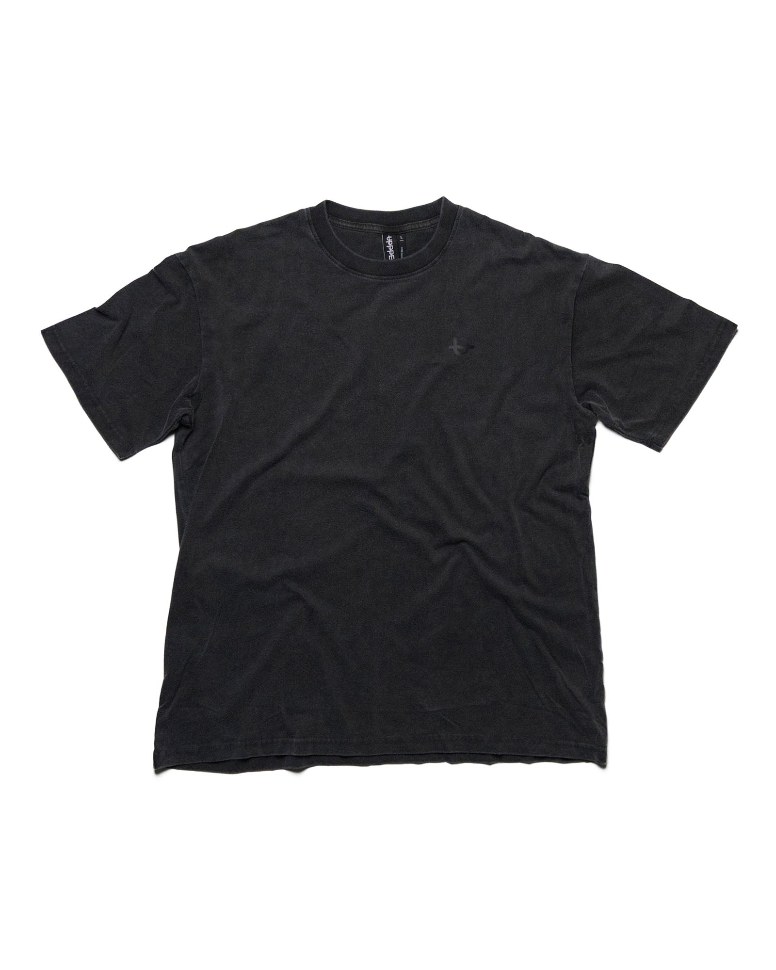 Core T-Shirt - Washed Black w/ Black Logo – UPPPER Gear