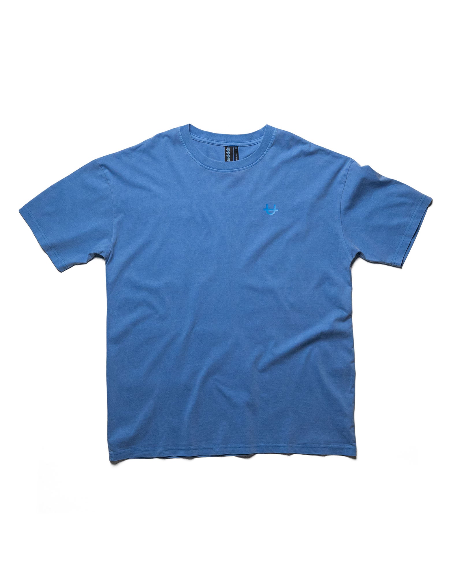 uppper core t-shirt washed blue